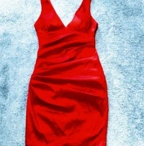 Final price, Cache red satin dress